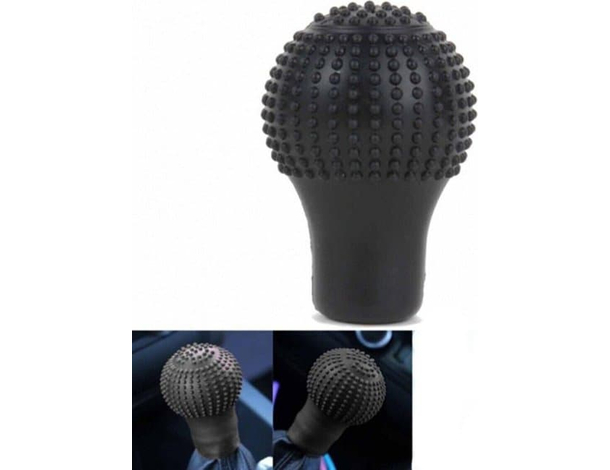 Copri Pomello in Silicone Ottima Presa Copri Pomello Nero per Cambio Auto...