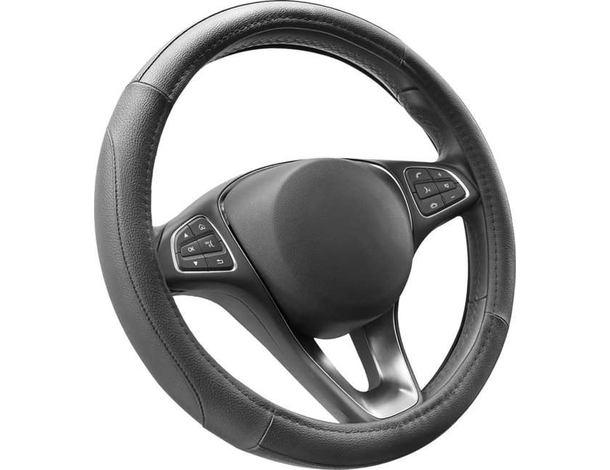 Coprivolante in Similpelle Mod. Prestige Nero UniversaIe Sportivo Auto...