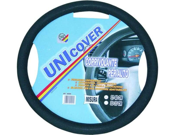 Coprivolante Auto in Tessuto Unicover Elastico Universale Antiscivolo 37-40 cm