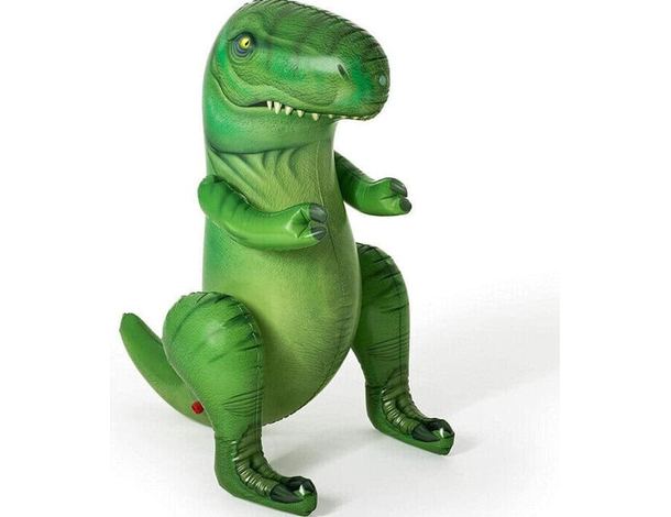 Gioco Gonfiabile a Forma di Dinosauro Spruzza Acqua Per Bambini Estate