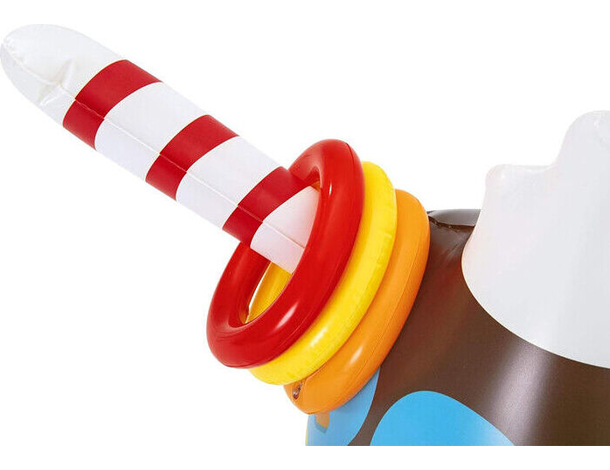Gioco a Forma di Cono Gelato Gonfiabile Spruzza Acqua Per Bambini Estate 3