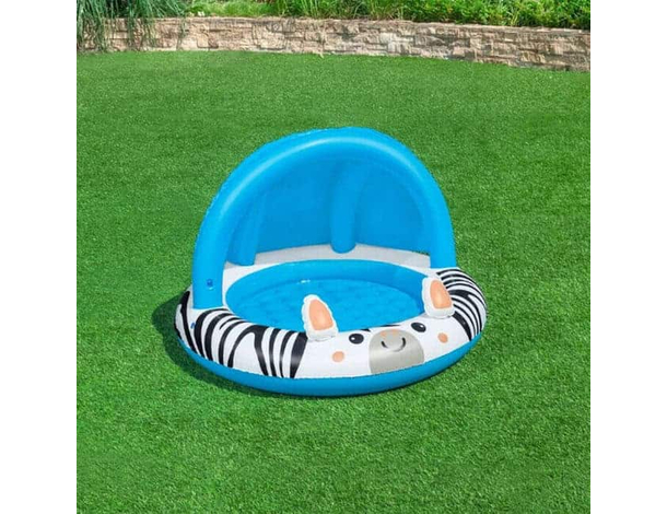 Piscina Gonfiabile per Bambini Gioco Play Center Zebra Acqua Bimbi 2 anni+ 3
