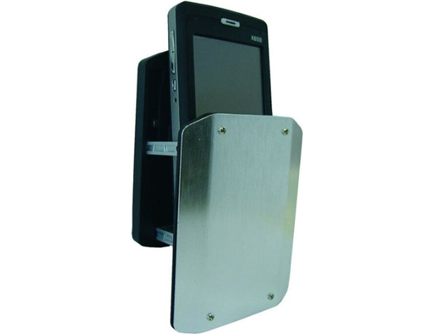Porta Cellulare Supporto da Auto Smartphone per Presa Bocchette Aria Grigio