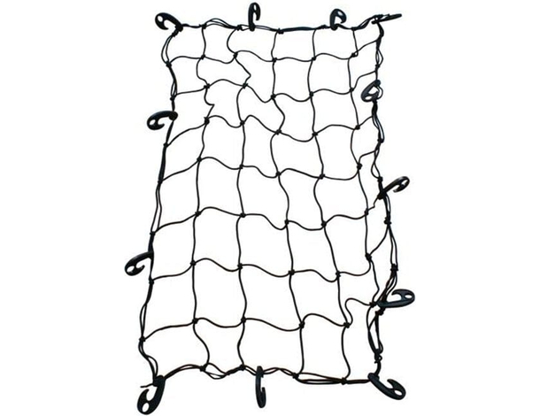 Rete Elastica Bagagliaio Porta Oggetti 12 Ganci per Auto Automobile 115x86cm...