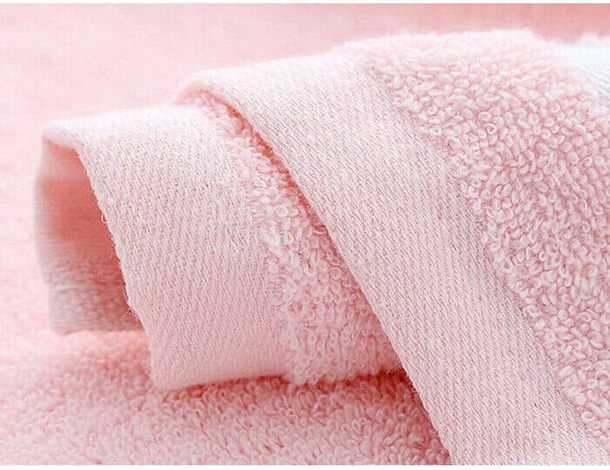 Set di 12 Asciugamani in Cotone Colorato Morbido Viso 75x35cm Ospite Bagno 5