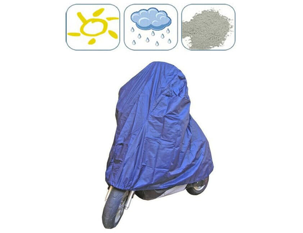 Telo Coprimoto Moto Scooter Motocicli Impermeabile Nylon tg XL 246x104x127 cm...