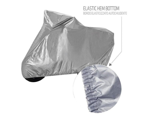 Telo Coprimoto Scooter Felpato Motocicli Impermeabile tg S 183x89x120 cm 2