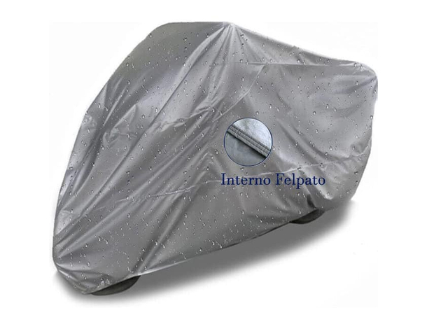 Telo Coprimoto Scooter Felpato Motocicli Impermeabile tg S 183x89x120 cm 4