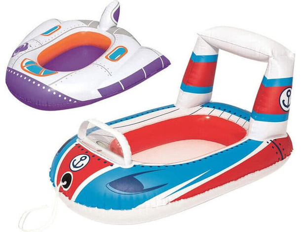 Canotto Gonfiabile Bambini Barca Nave Galleggiante Mare Piscina 3 Anni in Su