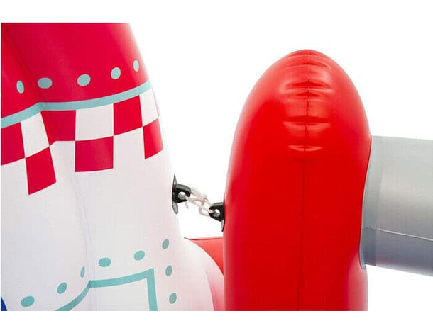 Castello Gonfiabile per Bambini Salterello Razzo Spaziale 155x142x145 cm 2