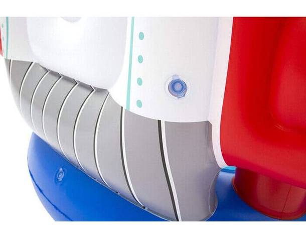 Castello Gonfiabile per Bambini Salterello Razzo Spaziale 155x142x145 cm 3