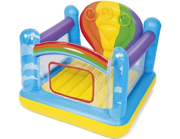 Gioco Gonfiabile per Bambini Salterello Castello175x173x137cm 3-6 Anni +