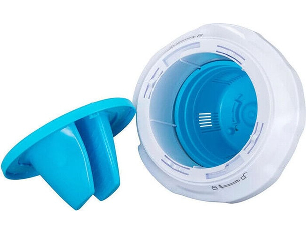 Dispenser Galleggiante per Pastiglie di Cloro 7,6 cm Termometro Dosatore...