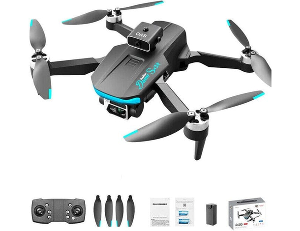 Mini Drone S132 GPS 8K Professionale Fotocamera Motore Brushless Telecomando