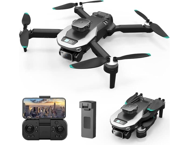 Drone S150 Fotocamera 4K GPS Evita Ostacoli Professionale con Motore Brushless