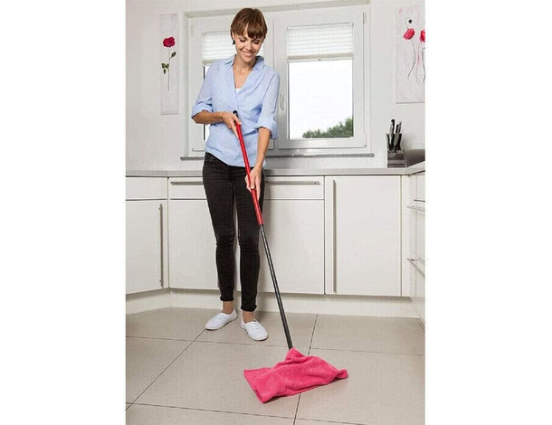 4 Pezzi Panni Lava Pavimenti in Microfibra Igiene Colors Pulizia Casa 40x50...