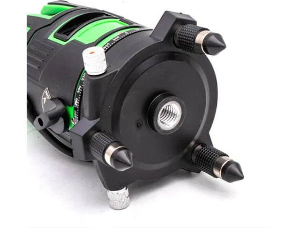 Livella Laser Tracciatore Autolivellante 360º Rotazione 5 Linee Verdi Q-SP01...