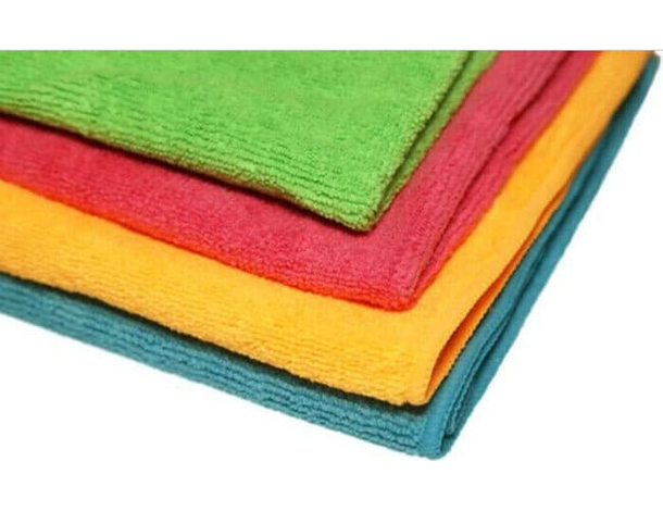 8 Panni XL Microfibre Colors Lavabili in Lavatrice Riutilizzabili 36x34cm 3