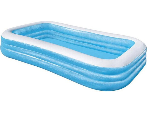 Piscina Gonfiabile Fuoriterra Rettangolare Bambini 305x183x56 cm Mod. 54150