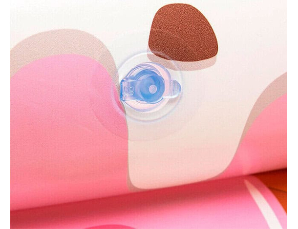 Piscina Rotonda Gonfiabile Ciambella 160x38cm Bambini Giardino 3 Anelli Mare...