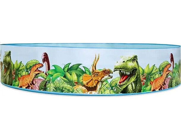 Piscina Rigida Fuoriterra Dinosauri Rotonda Diametro 244 cm da Giardino Mare...