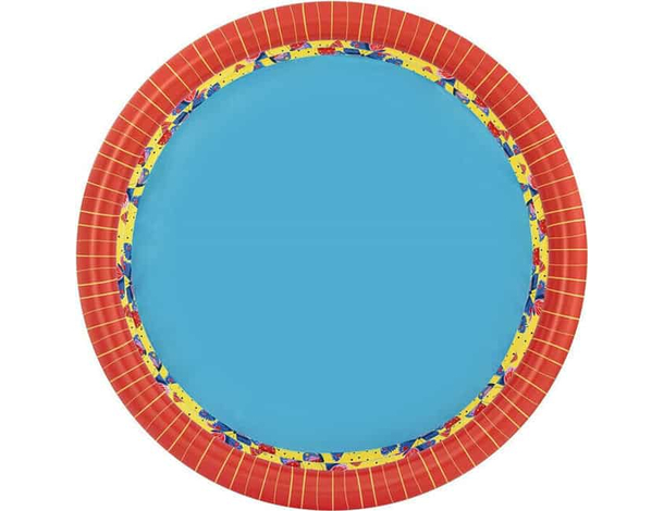 Piscina Rotonda Gonfiabile Fuoriterra Bambini Giardino 168x38cm 3 Anelli 2