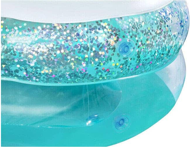 Piscina Gonfiabile Fuori Terra per Bambini 150x127x43cm Conchiglia Estate...