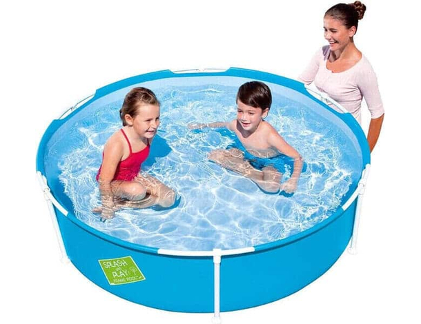 Piscina Fuoriterra Tonda 152x38 cm Bambini Giardino Fast Set Prima Piscina 2
