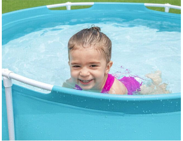 Piscina Fuoriterra Tonda 152x38 cm Bambini Giardino Fast Set Prima Piscina 6