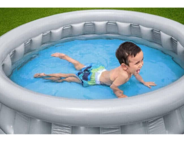 Piscina Gonfiabile Astronave SpaceShip Esterno Fuori Terra 152x43 cm Mare 5