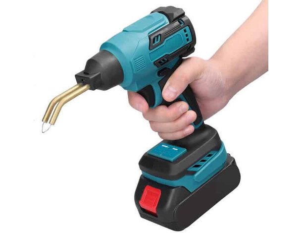 Saldatrice Plastica Saldatura Saldatore Senza Fili Doppia Batteria 18V 4.0Ah...