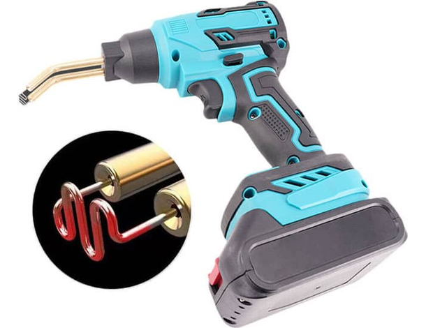 Saldatrice Plastica Saldatura Saldatore Senza Fili Doppia Batteria 18V 4.0Ah...