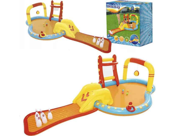 Play Center Gioco Gonfiabile Piccolo Campione Piscina per bambini Mod. 53068