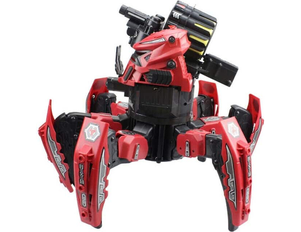 Robot Giocattolo Interattivo Telecomandato a Batteria Spara Freccette Bambini...