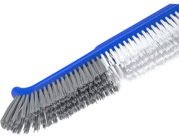 Spazzola per Pulizia Pareti Fondo Piscina 61 cm con Setole Dure Attacco a...