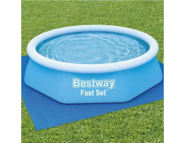 Tappeto di Fondo per Piscina da 274x274 cm Fuoriterra Modello 58000 Tappetino...