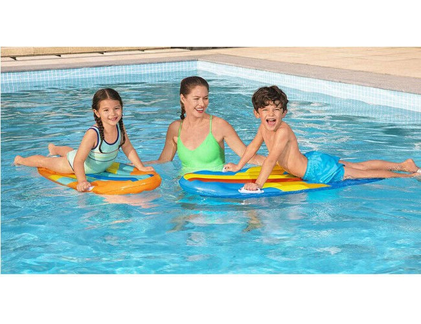 Tavola da Surf per Bambini Gonfiabile Galleggiante Spiaggia Mare Leggera 7