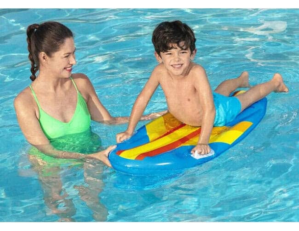 Tavola da Surf per Bambini Gonfiabile Galleggiante Spiaggia Mare Leggera 8