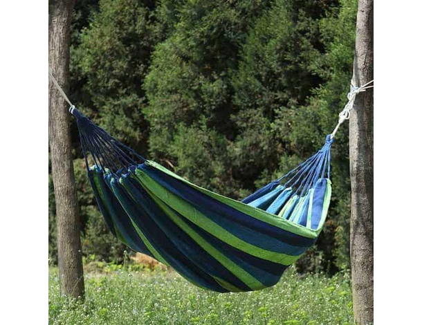 Amaca da Giardino Colorata in Tessuto da Appendere Campeggio 200x80 cm 100kg...