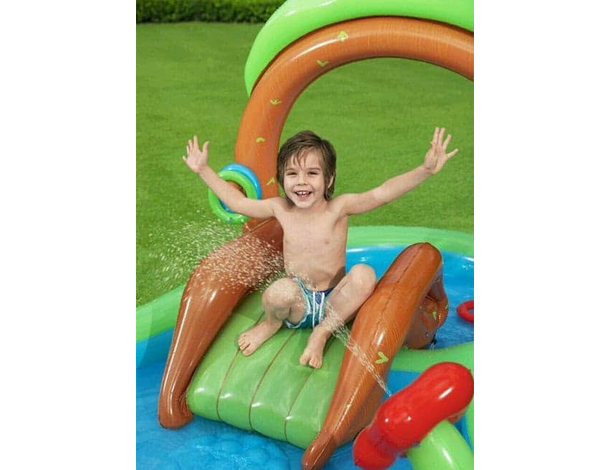 Play Center Friendly Woods con Spruzzi 295x199x130 con Scivolo Mod. 53093 4