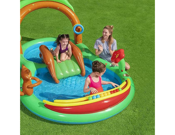 Play Center Friendly Woods con Spruzzi 295x199x130 con Scivolo Mod. 53093 6
