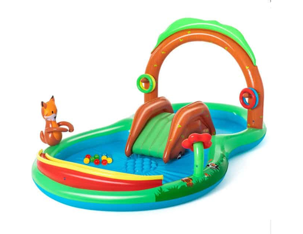 Play Center Friendly Woods con Spruzzi 295x199x130 con Scivolo Mod. 53093