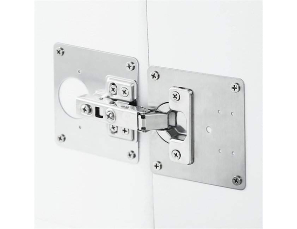 12 Pezzi Piastre di Riparazione per Cerniere Armadietti per Armadi e Mobili...