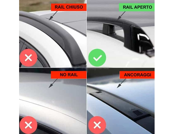 Barre Portapacchi Porta Tutto Universali Auto con Chiave e Serratura 120 cm...