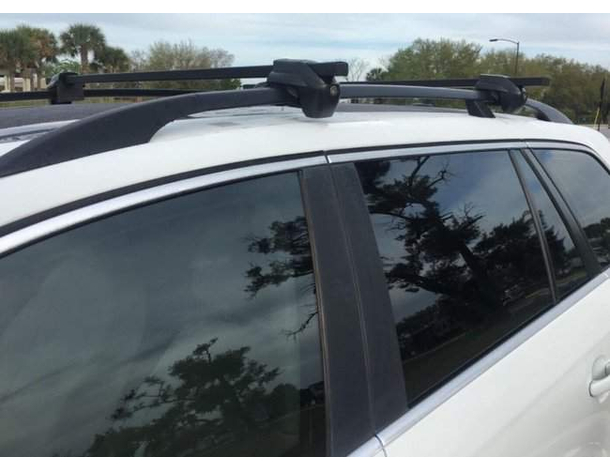 Barre Portapacchi Porta Tutto Universali Auto con Chiave e Serratura 120 cm...