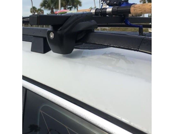 Barre Portapacchi Porta Tutto Universali Auto con Chiave e Serratura 120 cm...