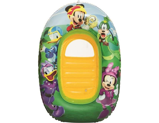 Canotto Gonfiabile per Bambini Disney Mickey Mouse Topolino 102x69cm Estate