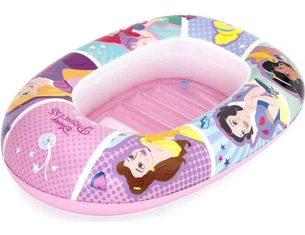 Canotto Principesse Disney 102x69 cm Piscina Gonfiabile Canoa Mare Estate