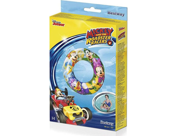 Salvagente Ciambella Gonfiabile Galleggiante Mare Piscina Bambini Disney 56...