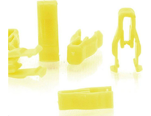 240x Rivetto Clip di Fissaggio Cruscotti Interno Auto in Plastica 21 x 9,7mm